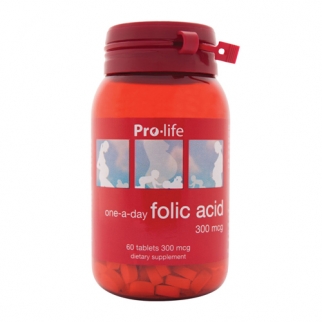 [프로라이프]엽산 Folic acid 60tab 1개